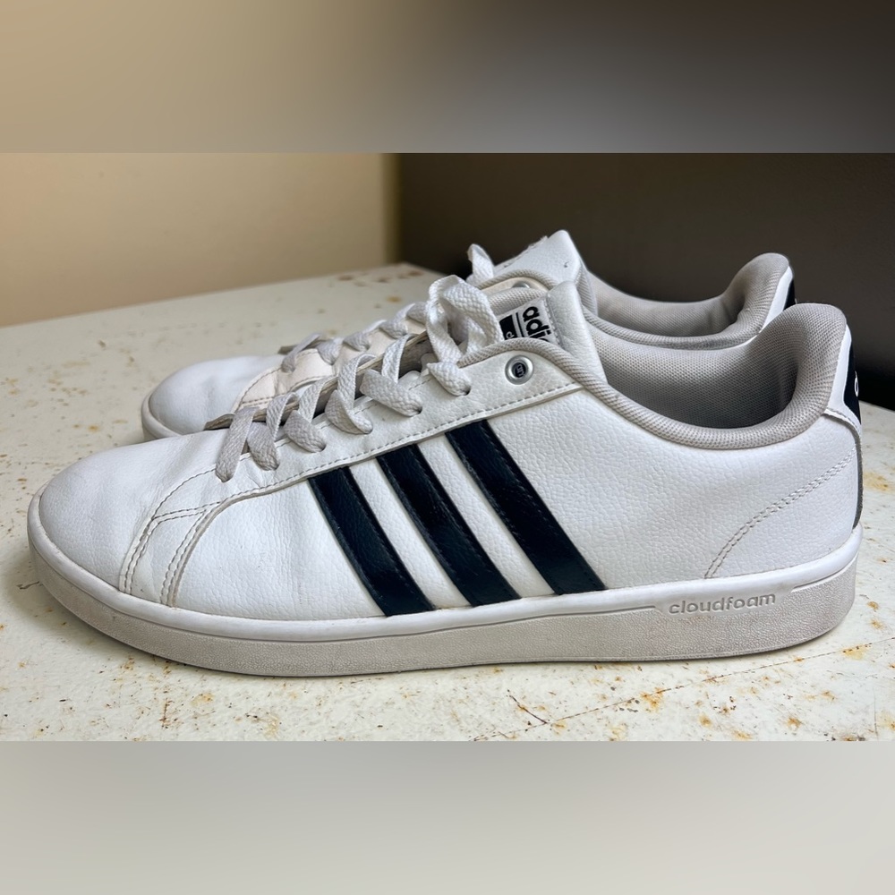 Adidas Grand Court Men’s Sneakers White/Black Size 10